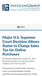 Mobile Screenshot of infolawgroup.com